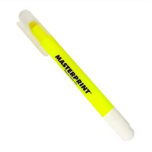 CANETA MARCA TEXTO GEL MP613 AMARELO MASTERPRINT