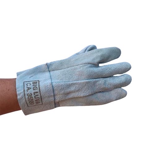 LUVA RASPA DE COURO 07CM BIG LUVAS C.A 42093